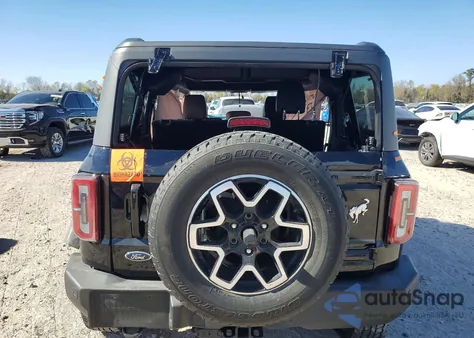 2024 Ford Bronco Outer Banks from USA, damaged, VIN 1FMDE8BH4RLA90118